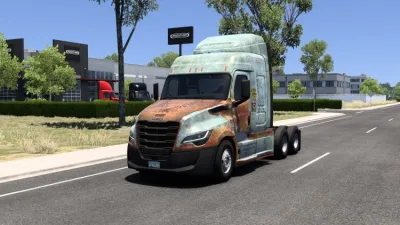 ATS - Freightliner Cascadia Rat-Look Görünüm Temasal Tasarımı (1.58) - modu