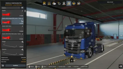 ETS2 - Scania Next Gen S/R Boyalı Tampon Spoiler (1.60) - modu