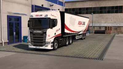 ETS2 - Scania S Asia Line Combo Görünüm Paketi (1.60 - 1.57) - modu