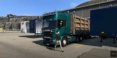 ETS2 - Scania V8 Düz Açık Boru (1.60) - modu