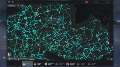 ETS2 - Keşfedilmemiş Harita + Ultra Yakınlaştırma (1.61) - modu