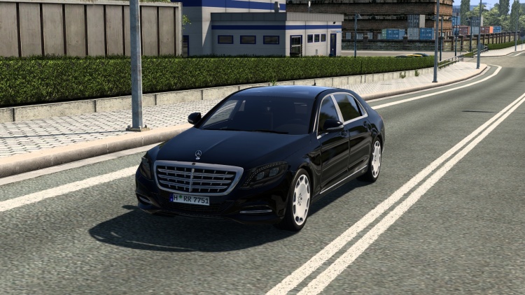 ETS2 - 2021 Mercedes-Benz Maybach S 400D (1.61) - modu