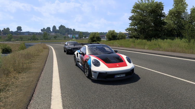 ETS2 - 2025 Porsche 992 GT3 RS (1.61) - modu