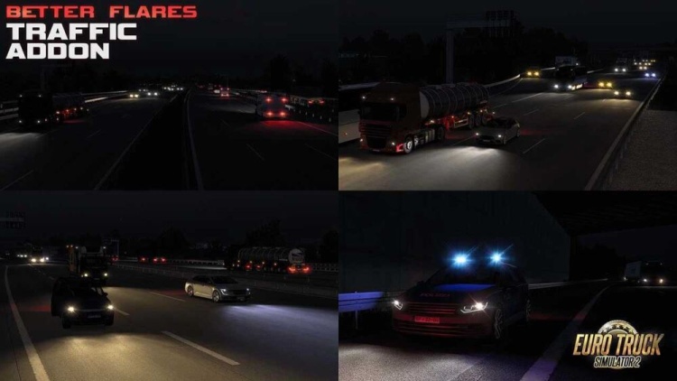 ETS2 - Daha İyi Flaşlar (1.61) - modu