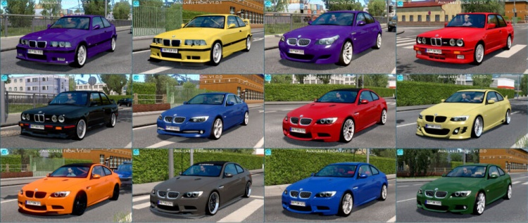 ETS2 - BMW Trafik Paketi (1.61) - modu