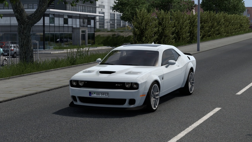 ETS2 - Dodge Challenger SRT Hellcat Widebody 2018 (1.61) - modu