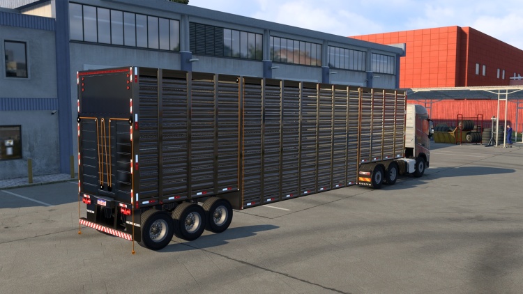 ETS2 - Çift Katlı Sığır Taşıma Römorku (1.60) - modu