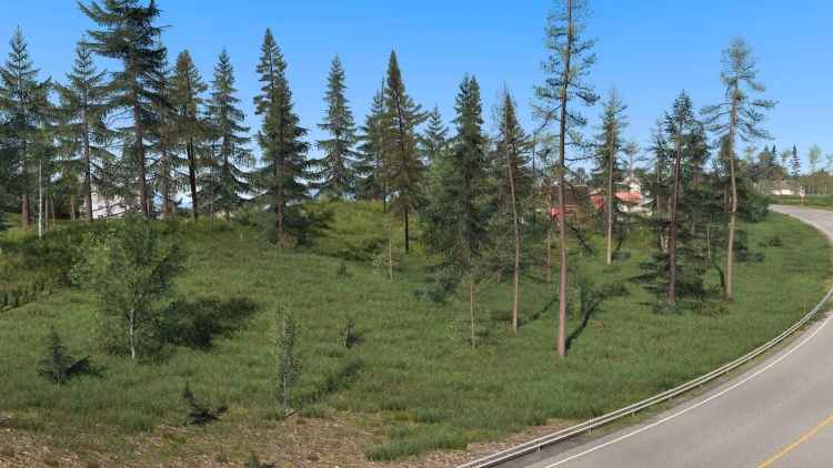 ETS2 - Grass Addons Düşük Doygunluk (1.61) - modu