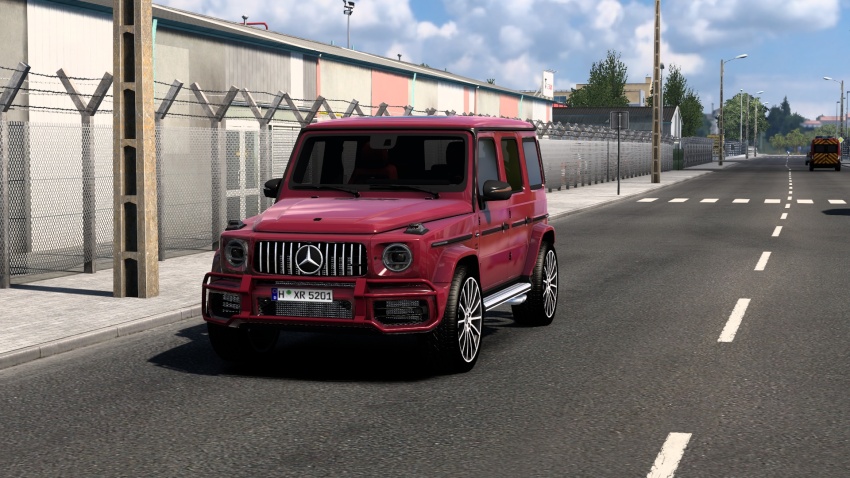 ETS2 - Mercedes-Benz W463 2022 G63 AMG (1.61) - modu