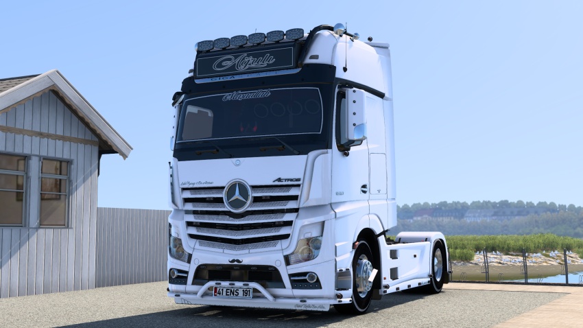 ETS2 - Modifiye Mercedes-Benz Actros 1851 - modu