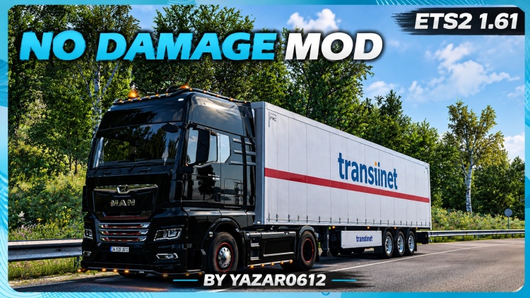 ETS2 - Hasar Yok Modu (1.61) - modu