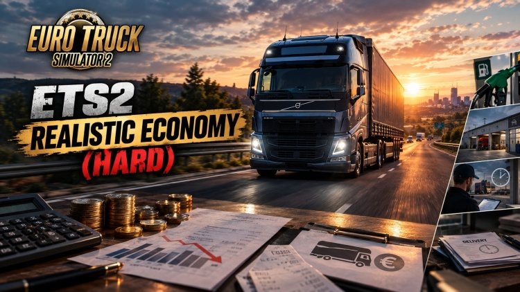 ETS2 - Gerçekçi Ekonomi (1.60 - 1.61) - modu
