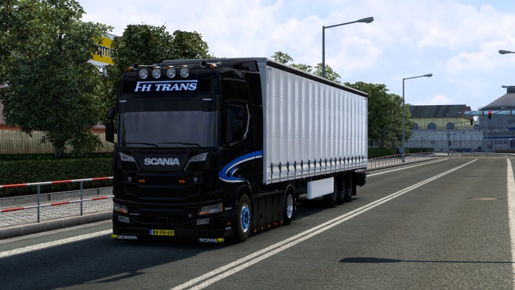 ETS2 - Scania Yeni Nesil R580 FH Trans (1.60 - 1.61) - modu