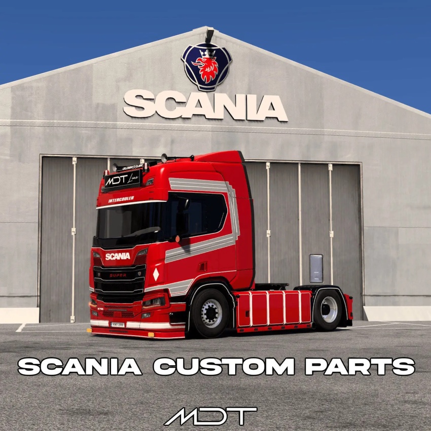 ETS2 - Scania NG Özel Parçaları - modu