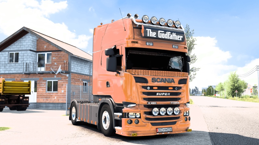 ETS2 - Scania R450 The Godfather (1.61) - modu