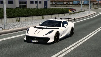 ETS2 - 2022 Ferrari 812 Competizione (1.61) - modu