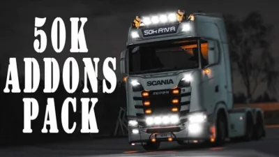ETS2 - 50K Eklenti Paketi: Süper Işıklar (1.60) - modu