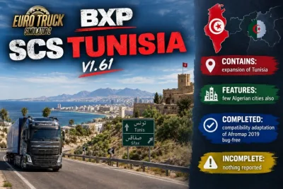 ETS2 - BXP SCS Tunus (1.61) - modu