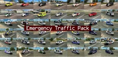 ETS2 - Acil Durum Trafik Paketi (1.61) - modu