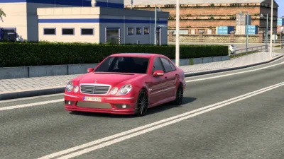 ETS2 - Mercedes-Benz E55 AMG W211 (1.61) - modu