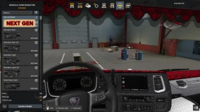 ETS2 - Scania S/R Yeni Nesil İç Mekan (1.61) - modu
