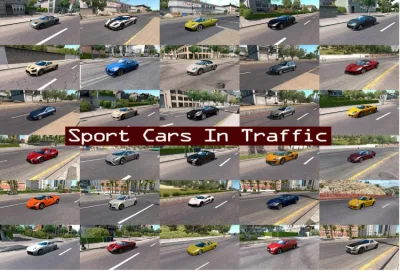ATS - Spor Otomobiller Trafik Paketi (1.58 - 1.61) - modu