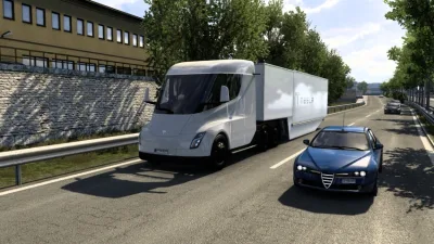 ETS2 - Tesla Yarı Römorklu Kamyon (1.60 - 1.61) - modu