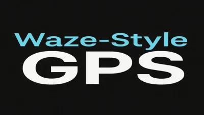 ATS - Waze Tarzı GPS Navigasyon Renkleri: Gerçekçi Karanlık Mod (1.61) - modu