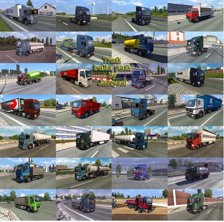 ETS2 - Kamyon Trafiği Paketi (1.61) - modu