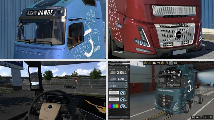 ETS2 - Volvo FH 2022 Aero Eklentisi (1.60) - modu