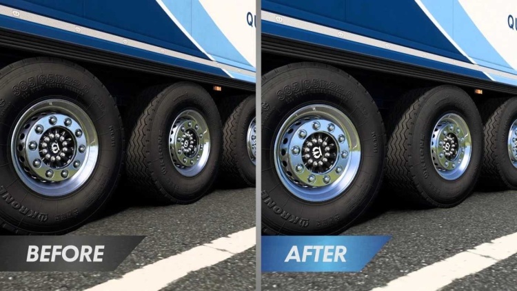 ETS2 - Wheel Tuning Remastered (1.60) - modu