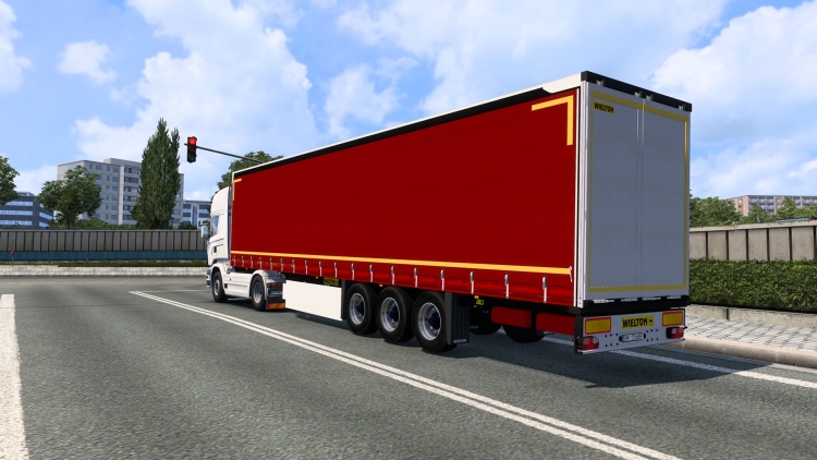 ETS2 - Wielton Animasyon Dorse (1.61) - modu