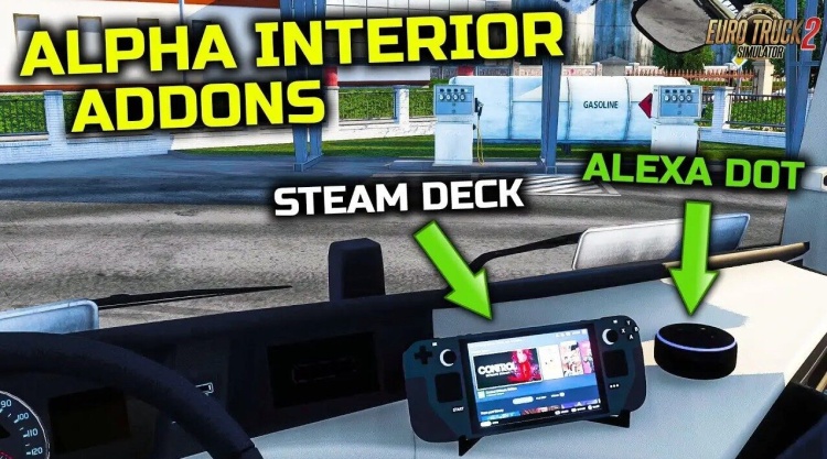 ETS2 - Alpha İç Mekan Eklenti Paketi (1.61) - modu