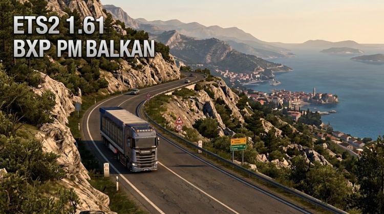 ETS2 - BXP PM Balkan (1.61) - modu