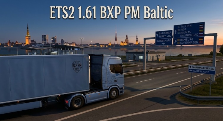 ETS2 - BXP PM Baltık (1.61) - modu