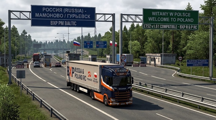 ETS2 - BXP Rusya ve Polonya RC (1.61) - modu