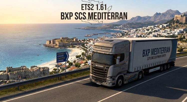ETS2 - BXP SCS Mediterran (1.61) - modu