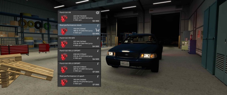 ATS - Ford Crown Victoria: Gerçek Performans ve Motorlar (1.61) kapak gorseli