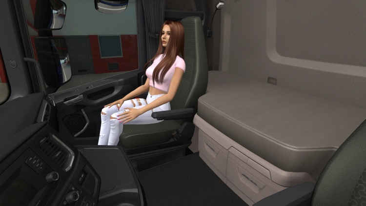 ETS2 - Kız Yolcu (1.61) - modu