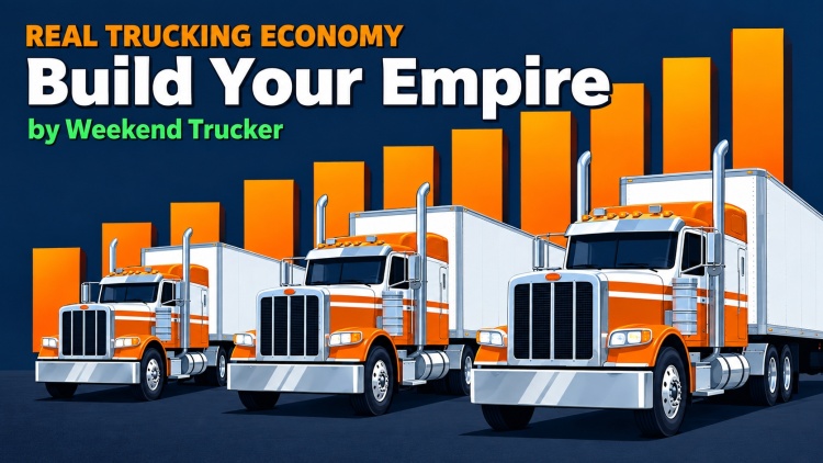 ATS - Real Trucking Economy - İmparatorluğunu Kur (1.61) kapak gorseli