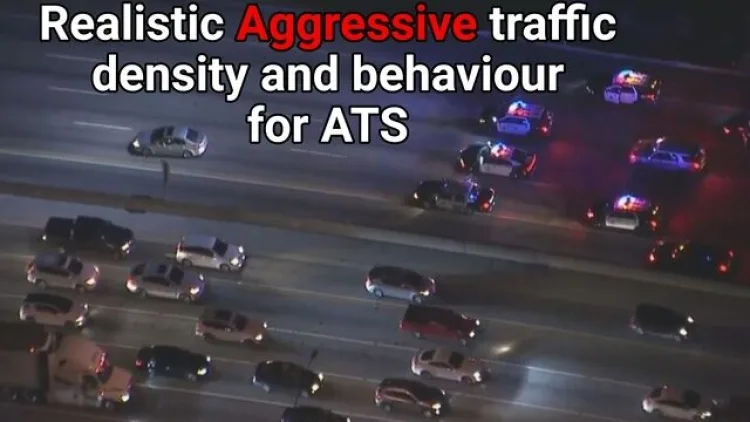 ATS - Gerçekçi ve Agresif Trafik Yoğunluğu ve Davranışı (1.61)