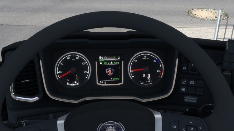ETS2 - Scania Yeni Nesil Geliştirilmiş Gösterge Paneli (1.61. 1.58. 1.59. 1.60) - modu