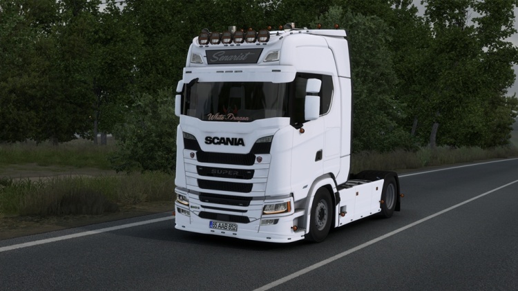 ETS2 - Scania S560 White Dragon (1.61) - modu