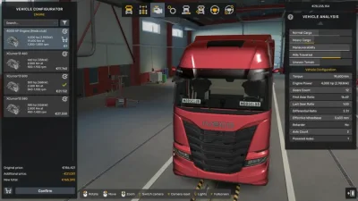 ETS2 - Tüm Kamyonlar 4000 HP Motor (1.61 - 1.62) - modu