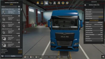 ETS2 - Tüm Kamyonlar 5000 HP Motor (1.61 - 1.62) - modu