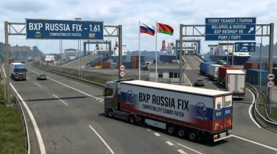 ETS2 - BXP Rusya Düzeltmesi (1.61) - modu