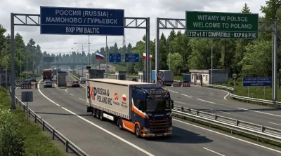 ETS2 - BXP Rusya ve Polonya RC (1.61) - modu