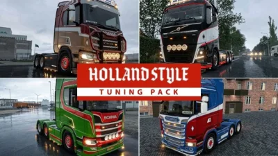 ETS2 - Hollanda Tarzı Kamyonlar Paketi (1.61) - modu