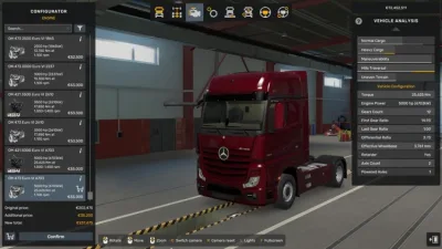 ETS2 - Motor ve Şanzıman Modifikasyonları (1.61) - modu