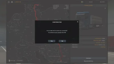ETS2 - Ücretsiz İş İptali (1.62) - modu